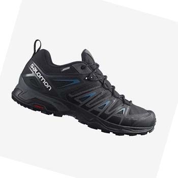 Tenis Senderismo Salomon X ULTRA PIONEER CLIMASALOMON™ WATERPROOF Hombre Negros | MX 3556KOR